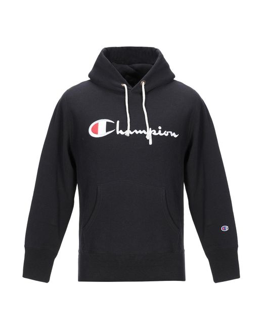 champion black sweatshirt mens