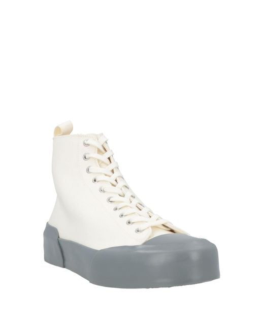 Jil Sander White Trainers for men