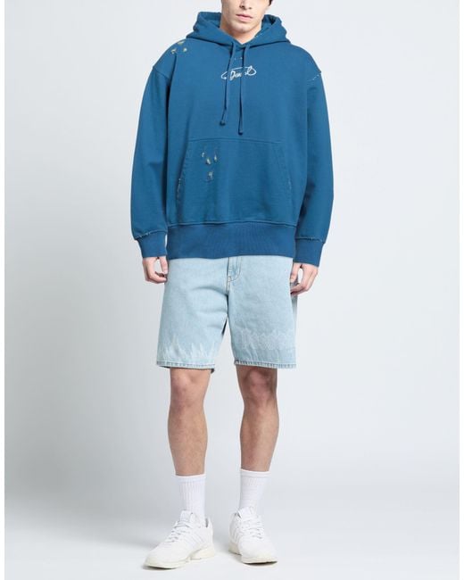 DIESEL Blue Sweatshirt for men