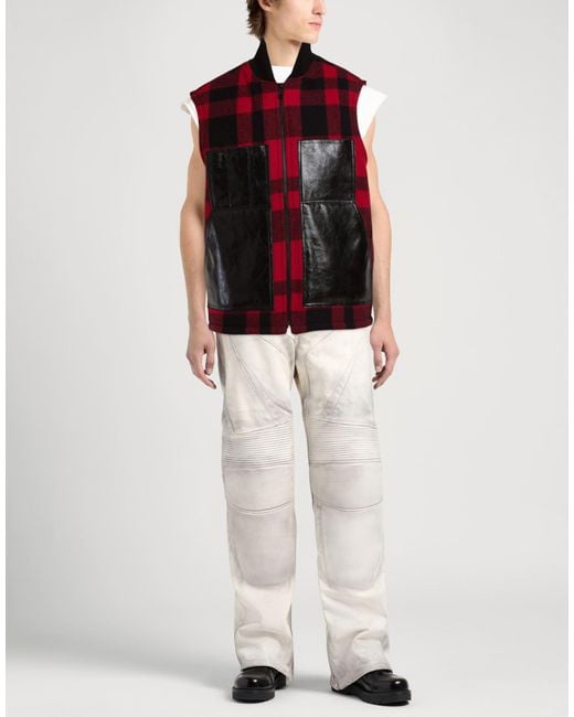 Chompa Sin Mangas Junya Watanabe de hombre de color Red