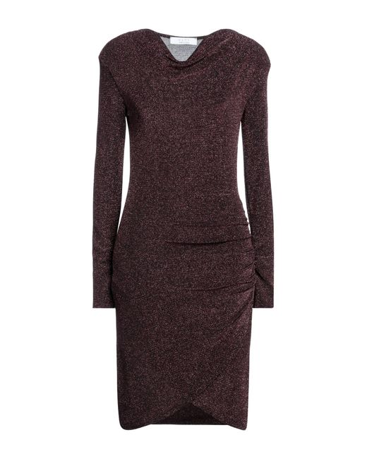 Kaos Purple Midi Dress