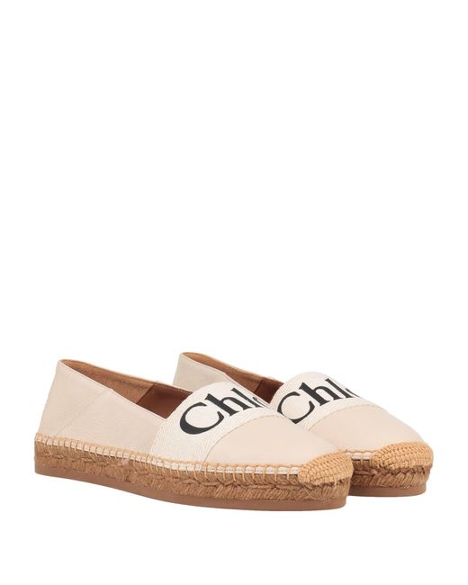 Chloé Natural Espadrilles