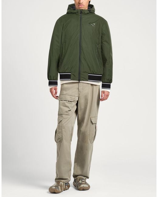 EA7 Green Jackets for men
