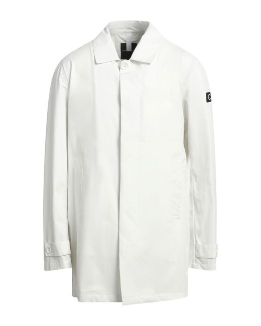 CoSTUME NATIONAL White Overcoat & Trench Coat for men
