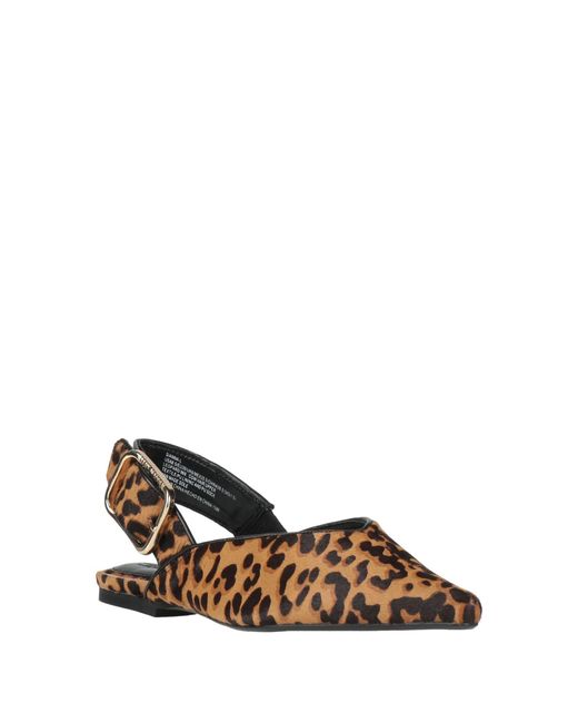 Steve Madden Brown Ballet Flats