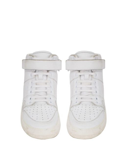 Sneakers Saint Laurent de hombre de color White