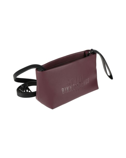 Bikkembergs Purple Handbag