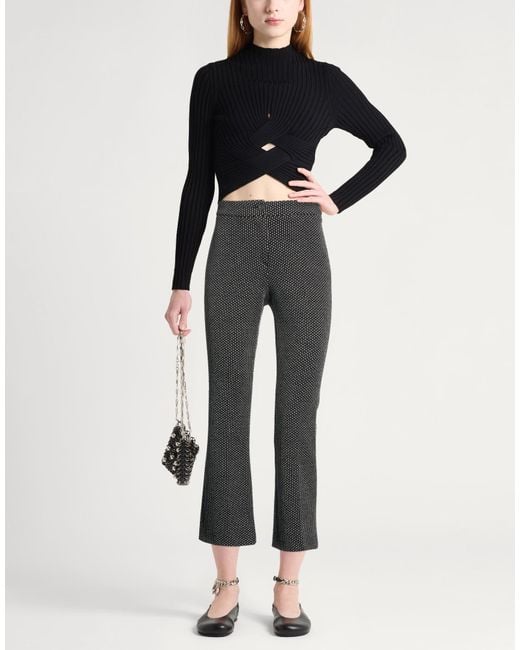 Caractere Gray Pants Cotton, Polyester, Elastane
