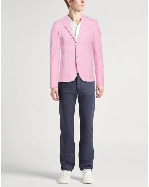 Barbati Pink Blazer for men