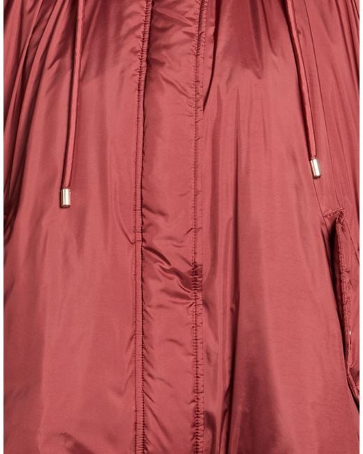 Weekend by Maxmara Red Jacket Polyester