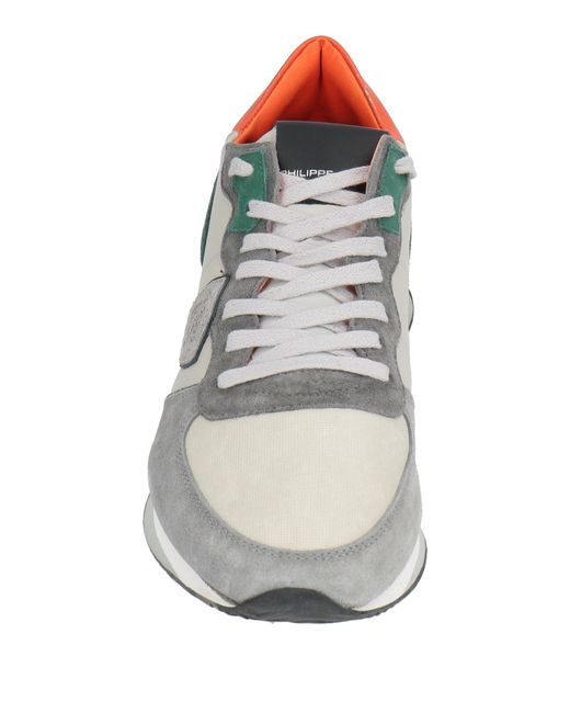 Philippe Model White Trainers for men