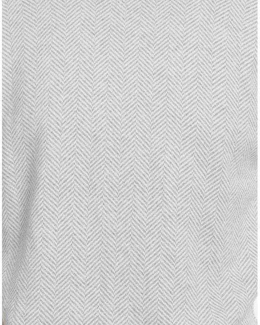 Luigi Borrelli Napoli White Turtleneck for men