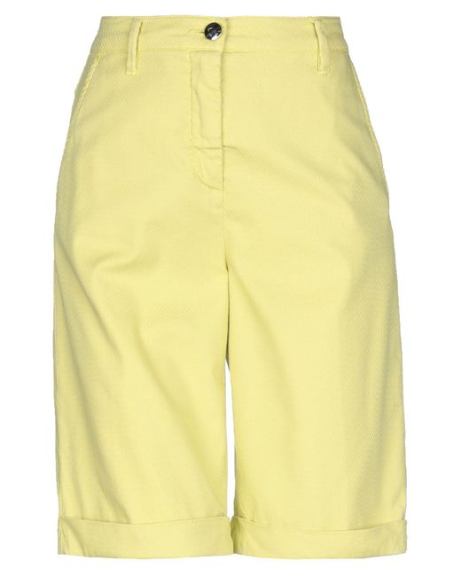 Jacob Cohen Yellow Shorts & Bermuda Shorts