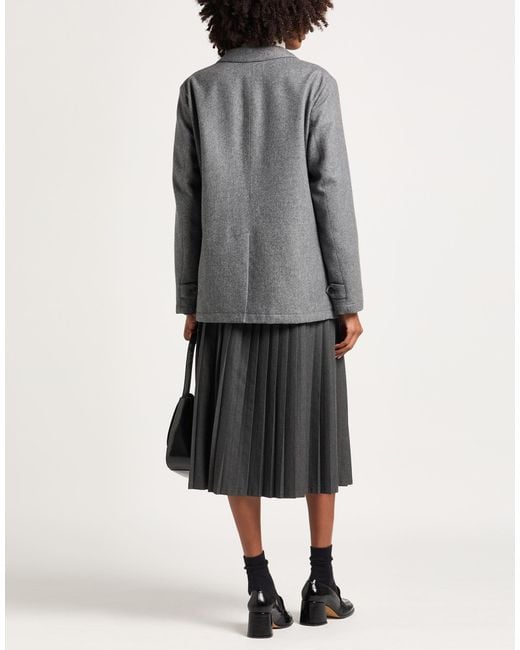 Boglioli Gray Jacket Virgin Wool