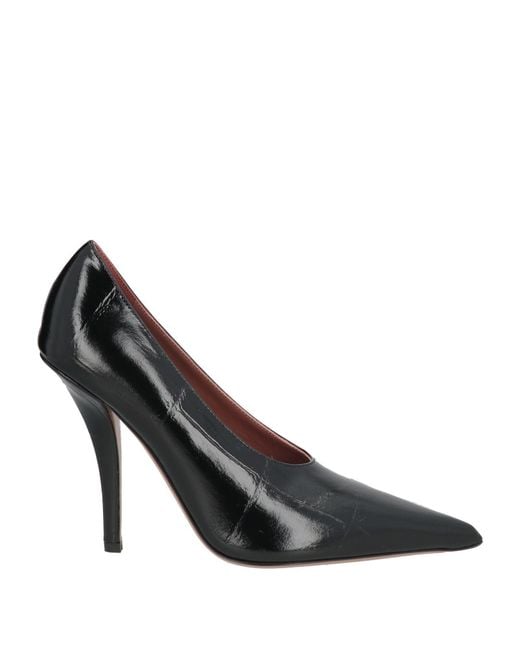 Paris Texas Black Pumps Leather
