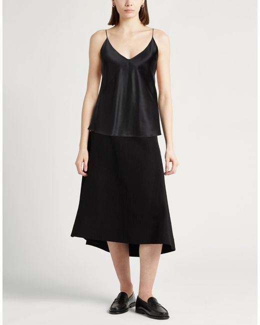 Max Mara Black Top Acetate, Silk, Polyamide