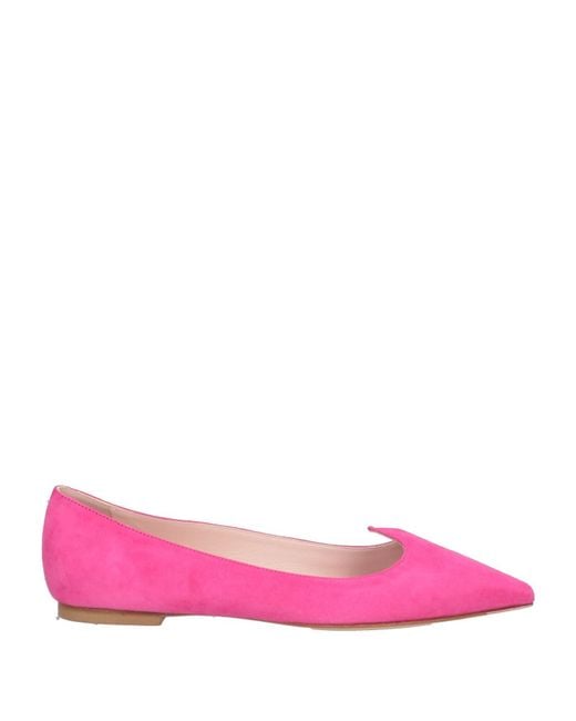 Roger Vivier Pink Ballet Flats