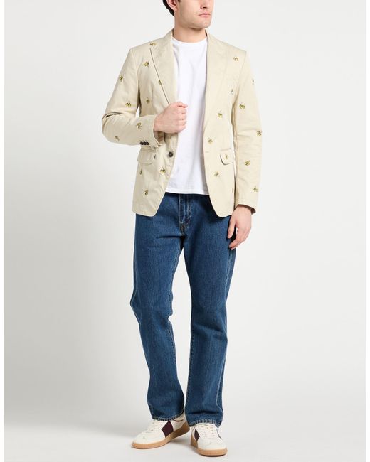 DSquared² Natural Blazer Cotton for men
