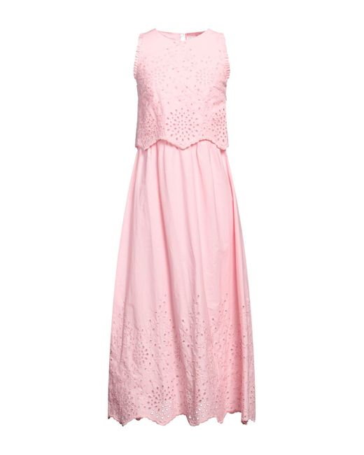 Loretta Caponi Pink Maxi Dress
