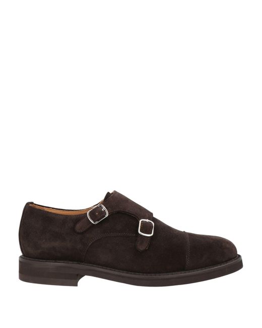 BERWICK  1707 Brown Dark Loafers Leather for men
