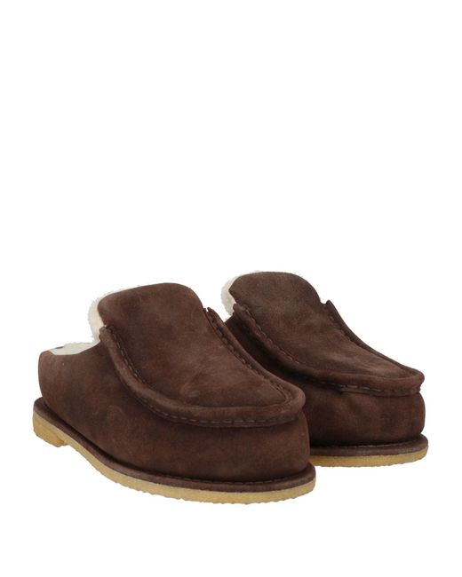 J.W. Anderson Brown Mules & Clogs