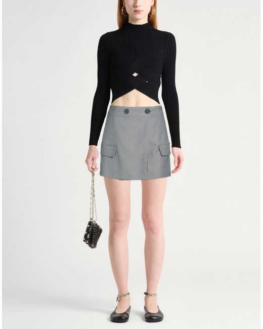 ARMANI EXCHANGE Gray Mini Skirt