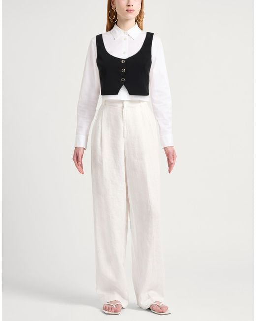 Pinko Black Tailored Vests