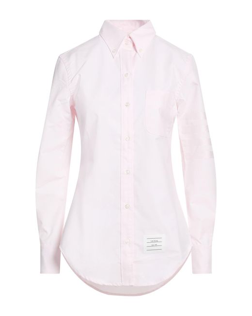Thom Browne White Shirt Pima Cotton