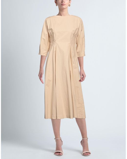 Gentry Portofino Natural Midi Dress