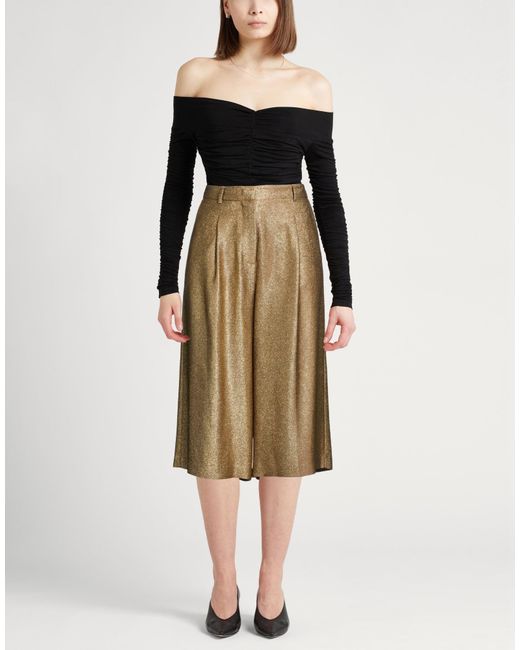 Liu Jo Natural Pants Viscose, Polyester, Polyamide