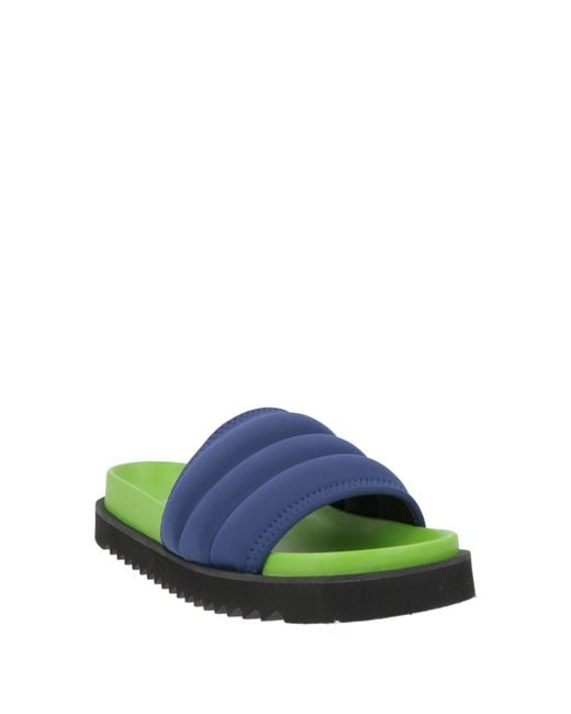 Nina Ricci Green Sandals Textile Fibers