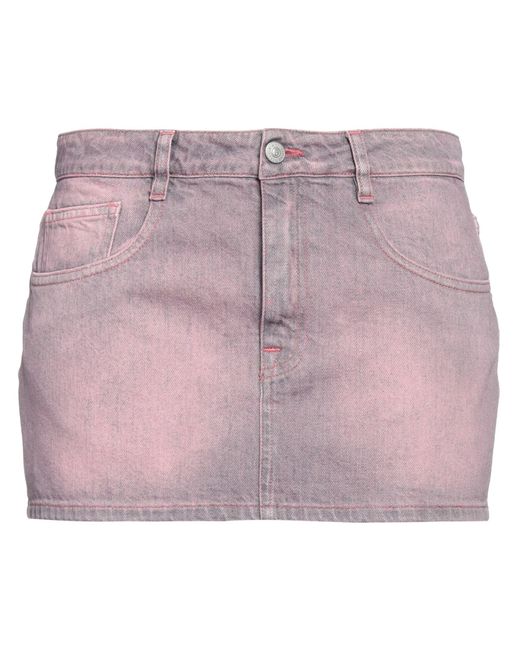 Gonna Jeans di MM6 by Maison Martin Margiela in Pink