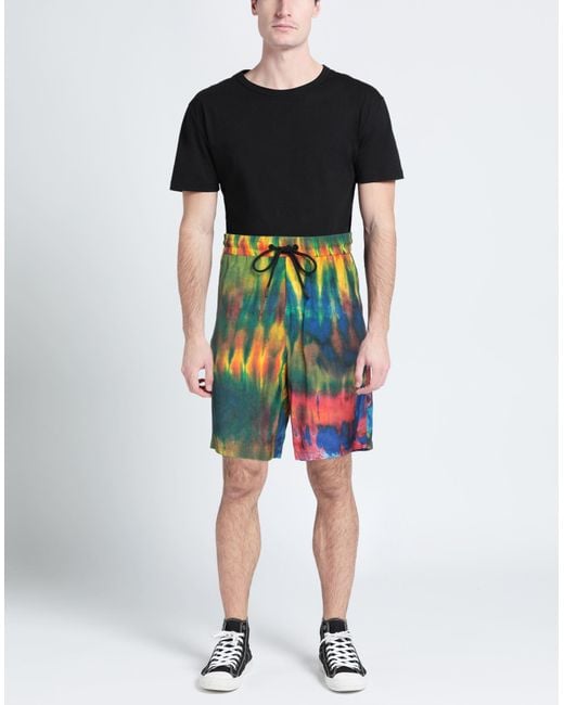Iceberg Green Shorts & Bermuda Shorts for men