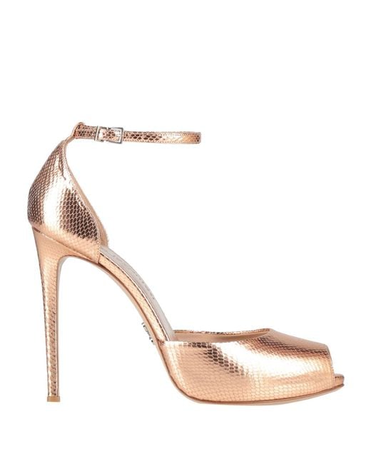 Sergio Levantesi Metallic Sandals