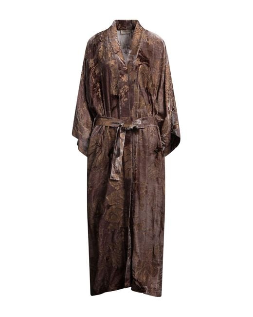 Gentry Portofino Brown Taupe Jacket Viscose, Silk