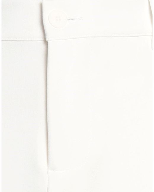 SOHO-T White Pants Polyester, Rayon, Elastane