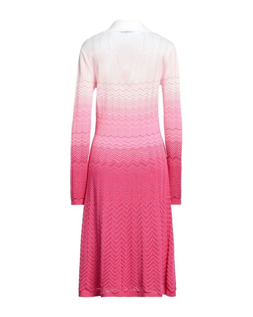 Missoni Pink Midi-Kleid