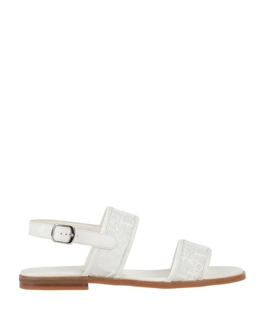 Dior White Sandals
