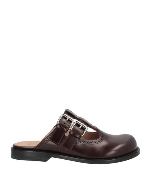 Loewe Brown Mules & Clogs