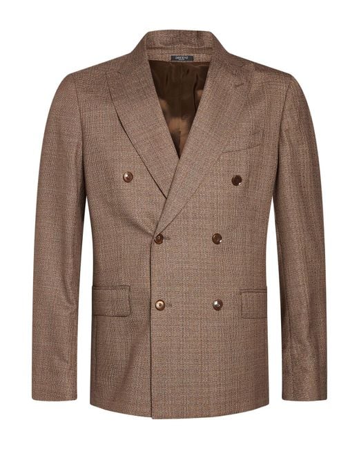 BRERAS Milano Brown Suit for men