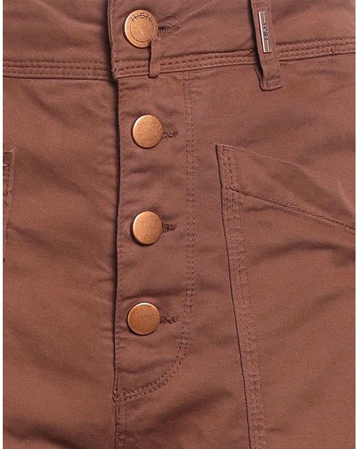 High Brown Use Pants Cotton, Elastane