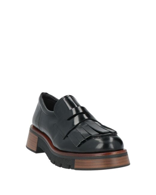 Pons Quintana Black Loafers Leather