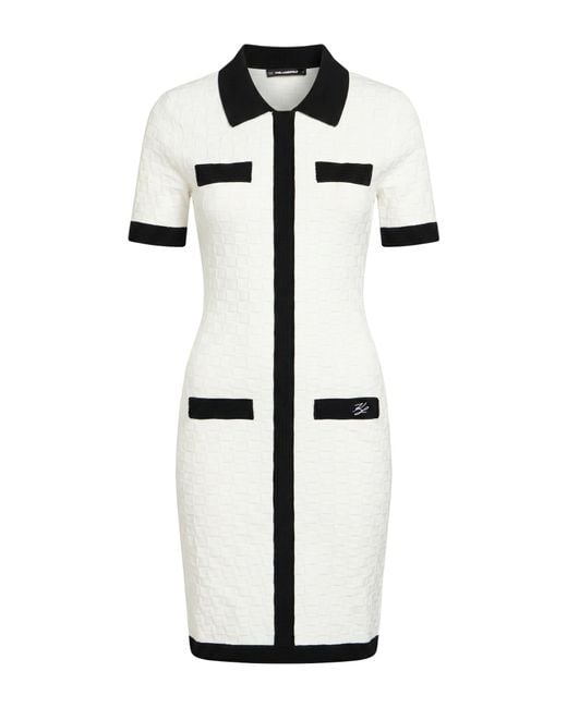Karl Lagerfeld White Mini Dress