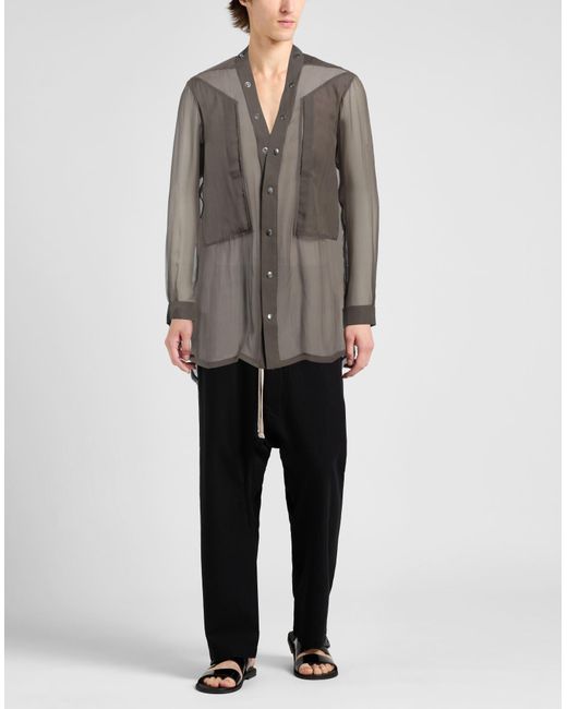 Camicia di Rick Owens in Brown da Uomo