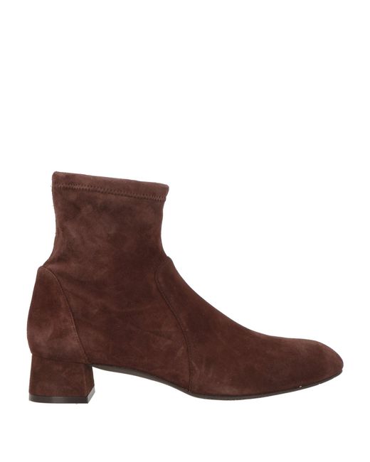 Stuart Weitzman Brown Chocolate Ankle Boots Leather