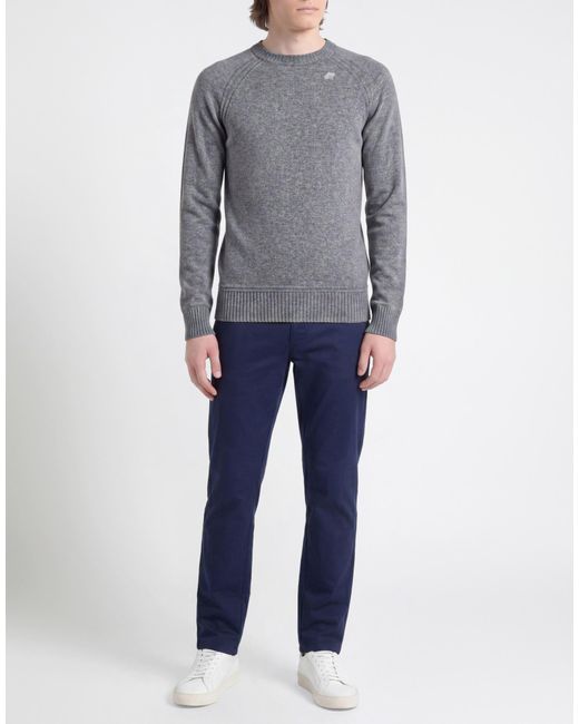 Pullover K-Way de hombre de color Gray