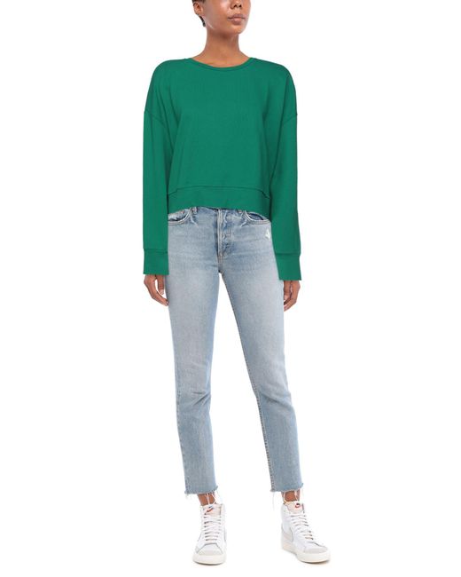 WEILI ZHENG Green Sweatshirt