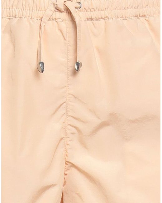 Burberry Natural Apricot Shorts & Bermuda Shorts Polyamide, Cotton