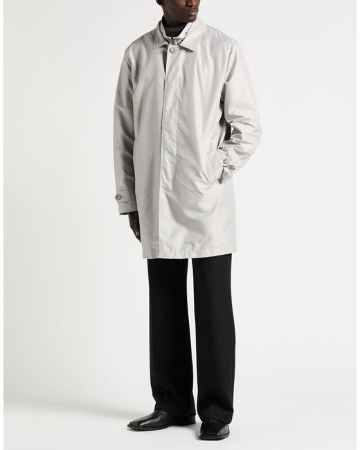 Fay White Overcoat & Trench Coat for men