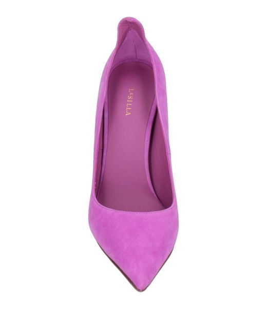 Le Silla Purple Pumps